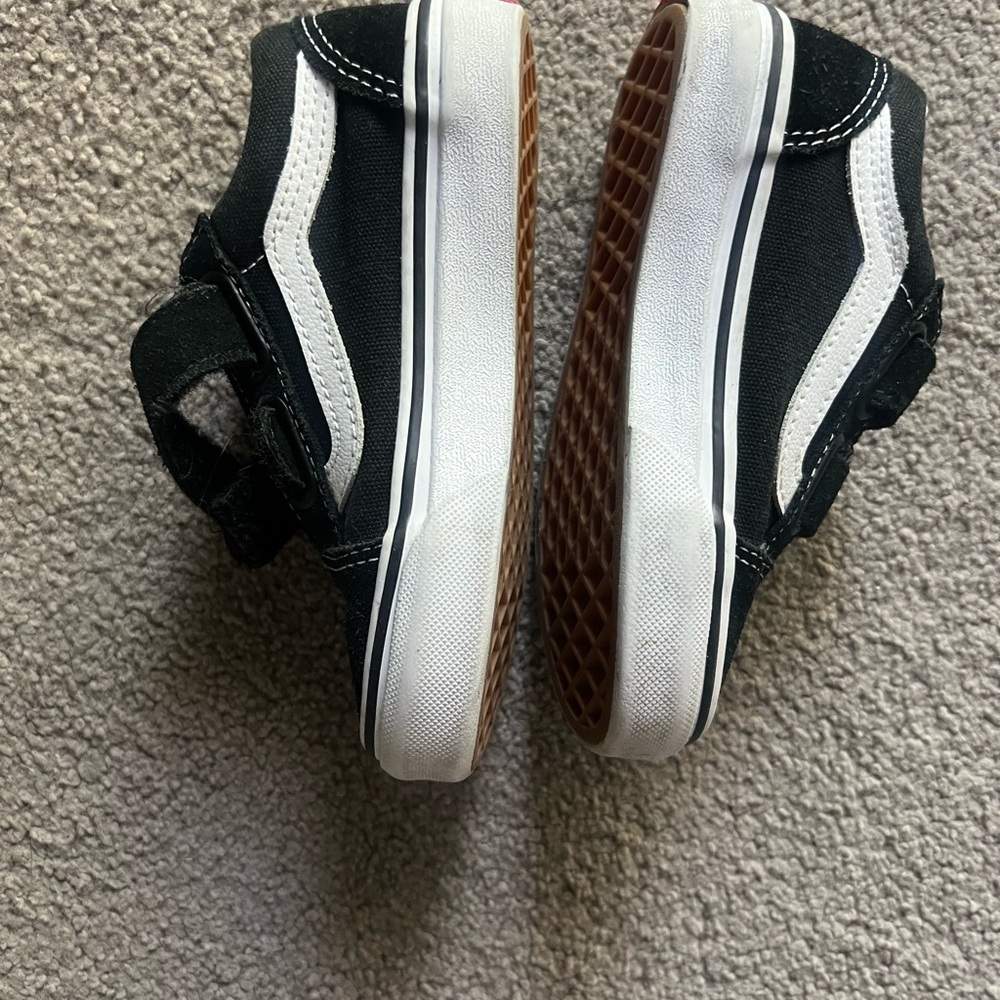 Vans Black and White Old Skool Sneakers